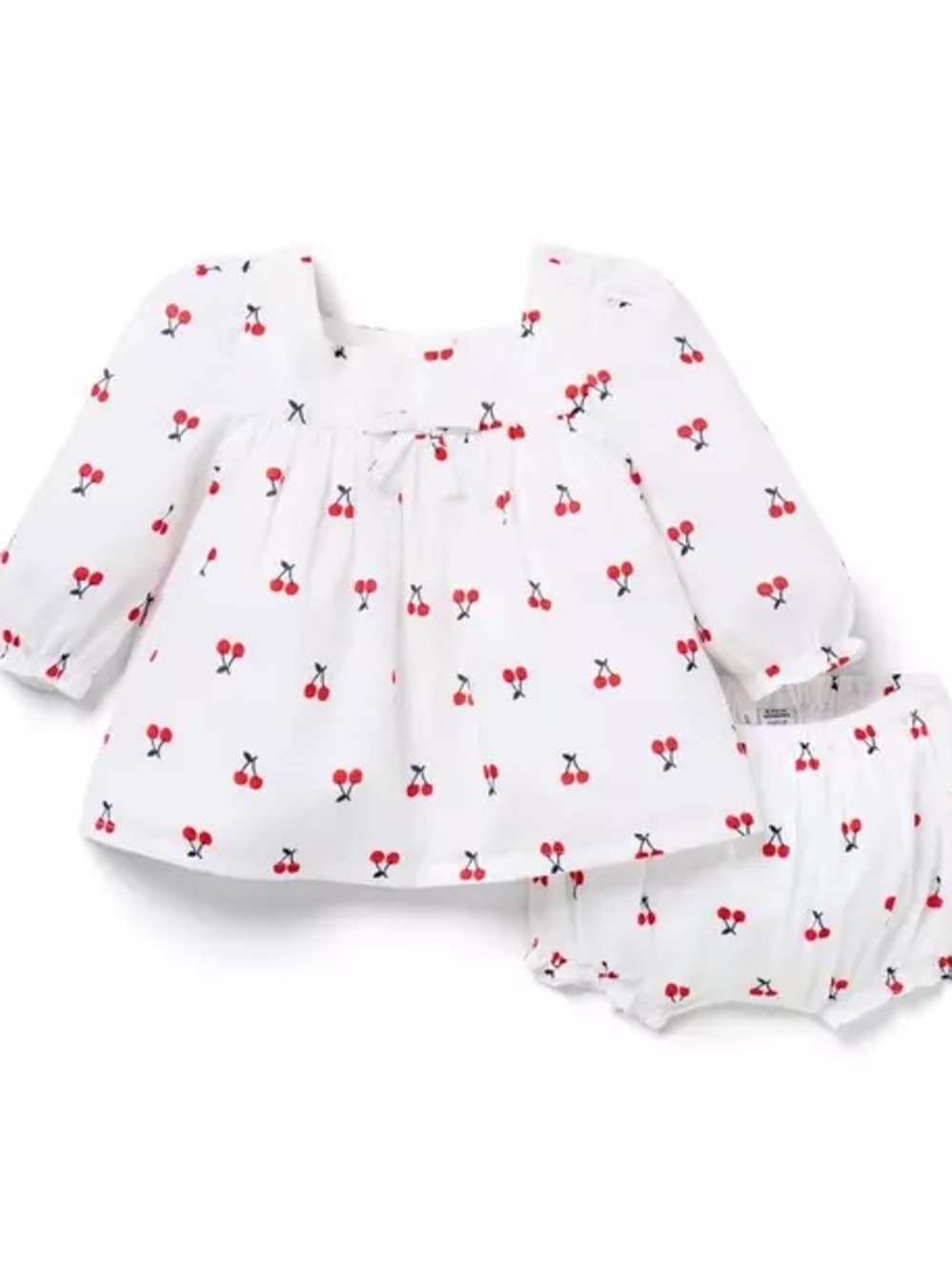 Janie and Jack The Cherry Matching Baby Set